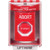 SS2075AB-EN STI Red Indoor/Outdoor Surface Momentary (Illuminated) Stopper Station with ABORT Label English