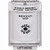 SS2330ES-EN STI White Indoor/Outdoor Flush Key-to-Reset Stopper Station with EMERGENCY STOP Label English