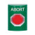 SS2105AB-EN STI Green No Cover Momentary (Illuminated) Stopper Station with ABORT Label English