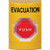SS2202EV-EN STI Yellow No Cover Key-to-Reset (Illuminated) Stopper Station with EVACUATION Label English