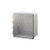 BW-SL181610C Mier UL Listed NEMA Rated Outdoor 18" H x 16" W x 10" D Polycarbonate Electrical Enclosure - Gray - Clear Door