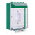 STI-14410NG STI Universal Stopper Low Profile Cover Enclosed Back Box, Sealed Mounting Plate and Hood - No Label - Green