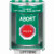 SS2175AB-EN STI Green Indoor/Outdoor Surface Momentary (Illuminated) Stopper Station with ABORT Label English