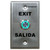 SD-7275SGEX1Q Seco-Larm Vandal-Resistant Red/Green Illuminated Single-Gang Request-To-Exit Plate