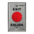 SD-7201RCPE1Q Seco-Larm 1½" Red mushroom-cap button