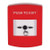 GLR001PX-EN STI Red Indoor Only No Cover Key-to-Reset Push Button with PUSH TO EXIT Label English