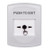 GLR301PX-EN STI White Indoor Only No Cover Key-to-Reset Push Button with PUSH TO EXIT Label English