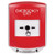 GLR021EX-EN STI Red Indoor Only Shield Key-to-Reset Push Button with EMERGENCY EXIT Label English