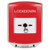 GLR021LD-EN STI Red Indoor Only Shield Key-to-Reset Push Button with LOCKDOWN Label English