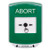 GLR1A1AB-EN STI Green Indoor Only Shield w/ Sound Key-to-Reset Push Button with ABORT Label English