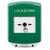 GLR121LD-EN STI Green Indoor Only Shield Key-to-Reset Push Button with LOCKDOWN Label English