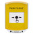 GLR221PX-EN STI Yellow Indoor Only Shield Key-to-Reset Push Button with PUSH TO EXIT Label English
