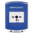GLR421EM-EN STI Blue Indoor Only Shield Key-to-Reset Push Button with EMERGENCY Label English