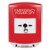 GLR0A1PO-EN STI Red Indoor Only Shield w/ Sound Key-to-Reset Push Button with EMERGENCY POWER OFF Label English