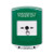 GLR1A1PO-EN STI Green Indoor Only Shield w/ Sound Key-to-Reset Push Button with EMERGENCY POWER OFF Label English