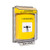 GLR231LD-EN STI Yellow Indoor/Outdoor Low Profile Flush Mount Key-to-Reset Push Button with LOCKDOWN Label English