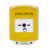 GLR2A1EV-EN STI Yellow Indoor Only Shield w/ Sound Key-to-Reset Push Button with EVACUATION Label English