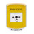 GLR2A1PX-EN STI Yellow Indoor Only Shield w/ Sound Key-to-Reset Push Button with PUSH TO EXIT Label English