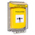 GLR241EV-EN STI Yellow Indoor/Outdoor Low Profile Flush Mount w/ Sound Key-to-Reset Push Button with EVACUATION Label English