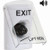 SS23A3XT-EN STI White Indoor Only Flush or Surface w/ Horn Key-to-Activate Stopper Station with EXIT Label English