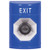 SS2403XT-EN STI Blue No Cover Key-to-Activate Stopper Station with EXIT Label English