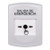 GLR301EX-ES STI White Indoor Only No Cover Key-to-Reset Push Button with EMERGENCY EXIT Label Spanish