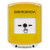 GLR221EM-ES STI Yellow Indoor Only Shield Key-to-Reset Push Button with EMERGENCY Label Spanish