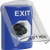 SS2423XT-EN STI Blue Indoor Only Flush or Surface Key-to-Activate Stopper Station with EXIT Label English