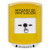 GLR2A1HV-ES STI Yellow Indoor Only Shield w/ Sound Key-to-Reset Push Button with HVAC SHUT-DOWN Label Spanish