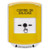 GLR2A1LD-ES STI Yellow Indoor Only Shield w/ Sound Key-to-Reset Push Button with LOCKDOWN Label Spanish