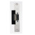 L6507DD Dormakaba RCI L6507 Lip Bracket and Aluminum Faceplate for Double Doors with Astragal