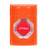 SS2509NT-ES STI Orange No Cover Turn-to-Reset (Illuminated) Stopper Station with No Text Label Spanish