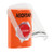 SS25A9AB-ES STI Orange Indoor Only Flush or Surface w/ Horn Turn-to-Reset (Illuminated) Stopper Station with ABORT Label Spanish
