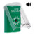 SS21A0HV-EN STI Green Indoor Only Flush or Surface w/ Horn Key-to-Reset Stopper Station with HVAC SHUT DOWN Label English