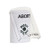 SS2320AB-EN STI White Indoor Only Flush or Surface Key-to-Reset Stopper Station with ABORT Label English