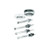 1430411 Potter 12-H27121-000-600 27121 Heat Detector Vertical Mount 600 Degree F N/O Brass Mount