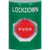 SS2102LD-EN STI Green No Cover Key-to-Reset (Illuminated) Stopper Station with LOCKDOWN Label English