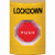 SS2202LD-EN STI Yellow No Cover Key-to-Reset (Illuminated) Stopper Station with LOCKDOWN Label English