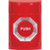 SS2001NT-EN STI Red No Cover Turn-to-Reset Stopper Station with No Text Label English