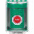 SS2174NT-EN STI Green Indoor/Outdoor Surface Momentary Stopper Station with No Text Label English