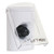 SS2323NT-EN STI White Indoor Only Flush or Surface Key-to-Activate Stopper Station with No Text Label English