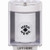 SS2370NT-EN STI White Indoor/Outdoor Surface Key-to-Reset Stopper Station with No Text Label English