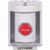 SS2379NT-EN STI White Indoor/Outdoor Surface Turn-to-Reset (Illuminated) Stopper Station with No Text Label English