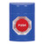 SS2401NT-EN STI Blue No Cover Turn-to-Reset Stopper Station with No Text Label English