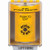 SS2280PX-EN STI Yellow Indoor/Outdoor Surface w/ Horn Key-to-Reset Stopper Station with PUSH TO EXIT Label English