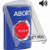 SS24A9AB-EN STI Blue Indoor Only Flush or Surface w/ Horn Turn-to-Reset (Illuminated) Stopper Station with ABORT Label English