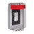 STI-13330NR STI Universal Stopper with Horn & Relay, Encl. Flush Back Box, No Label
