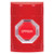 SS2005NT-ES STI Red No Cover Momentary (Illuminated) Stopper Station with No Text Label Spanish
