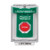 SS2149PO-ES STI Green Indoor/Outdoor Flush w/ Horn Turn-to-Reset (Illuminated) Stopper Station with EMERGENCY POWER OFF Label Spanish