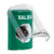 SS21A3XT-ES STI Green Indoor Only Flush or Surface w/ Horn Key-to-Activate Stopper Station with EXIT Label Spanish